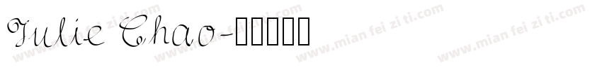 Julie Chao字体转换